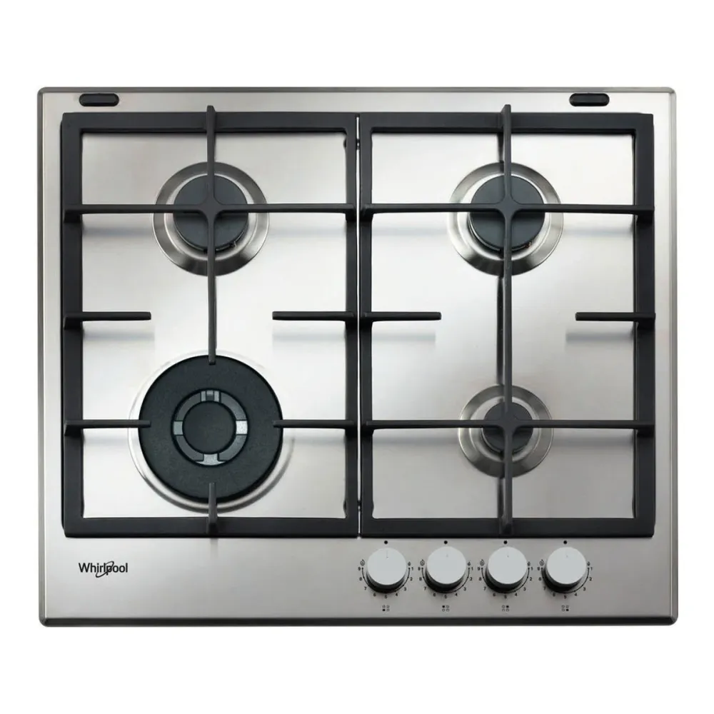 Placa a Gás Whirlpool GMAL6422/IXL 8000W Inox