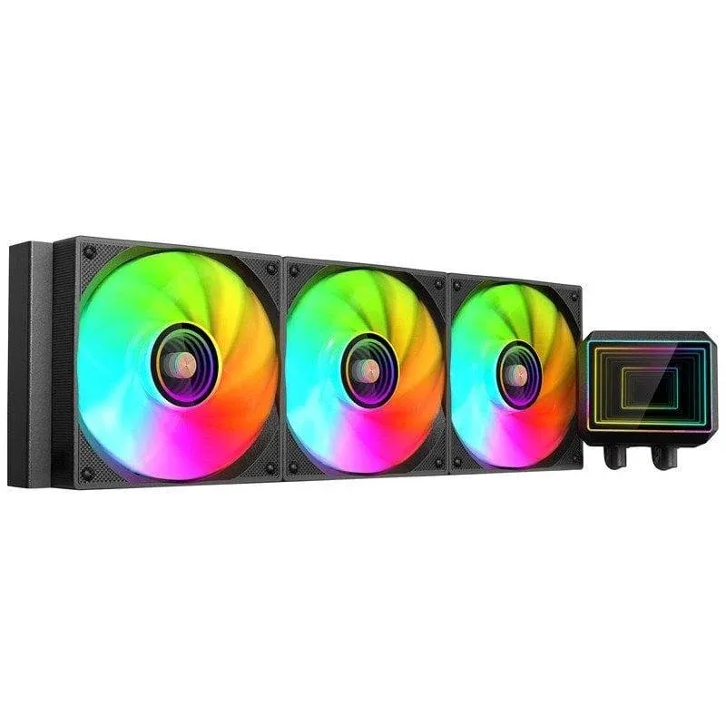 Refrigeração Líquida Mars Gaming ML-TWO360 360mm 3 Ventoinhas ARGB Preto