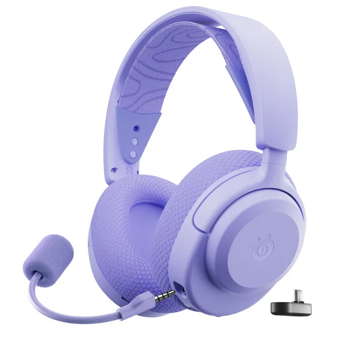 Headset Steelseries Arctis Nova 3P Wireless/Bluetooth Lavanda