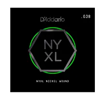 Corda individual Guitarra D'Addario NYXL Nickel Wound NYNW038