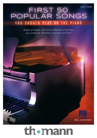 Hal Leonard First 50 Popular Songs Piano