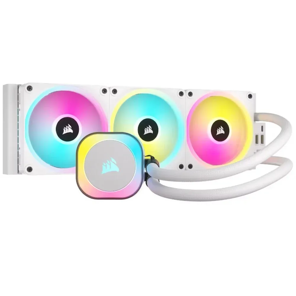 Water Cooler CPU Corsair iCUE Link H150i RGB 360mm Branco
