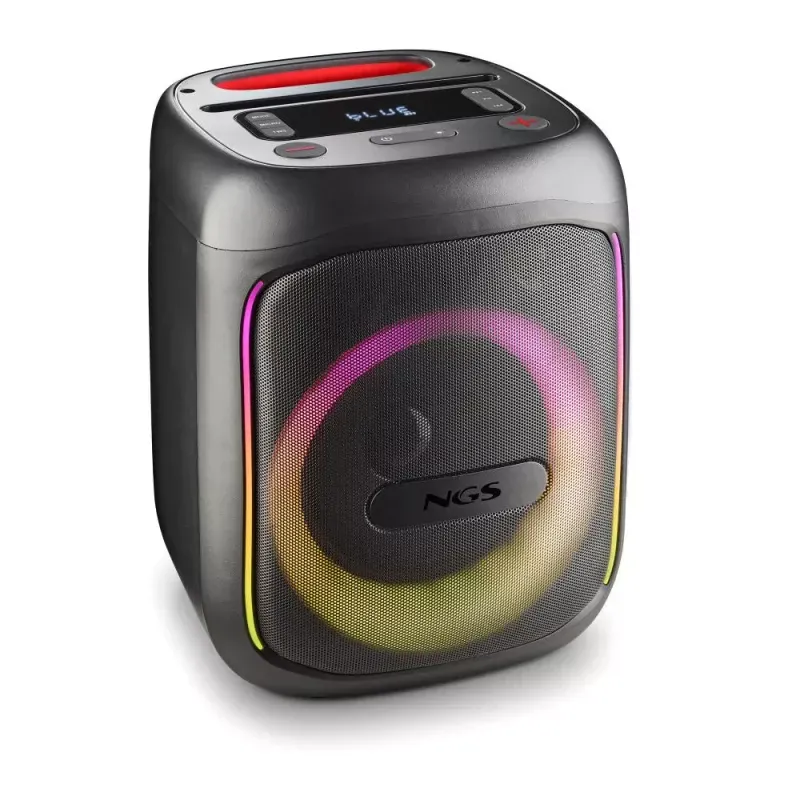 Coluna Bluetooth NGS Wild Swag Go / Wireless / Portátil / RGB