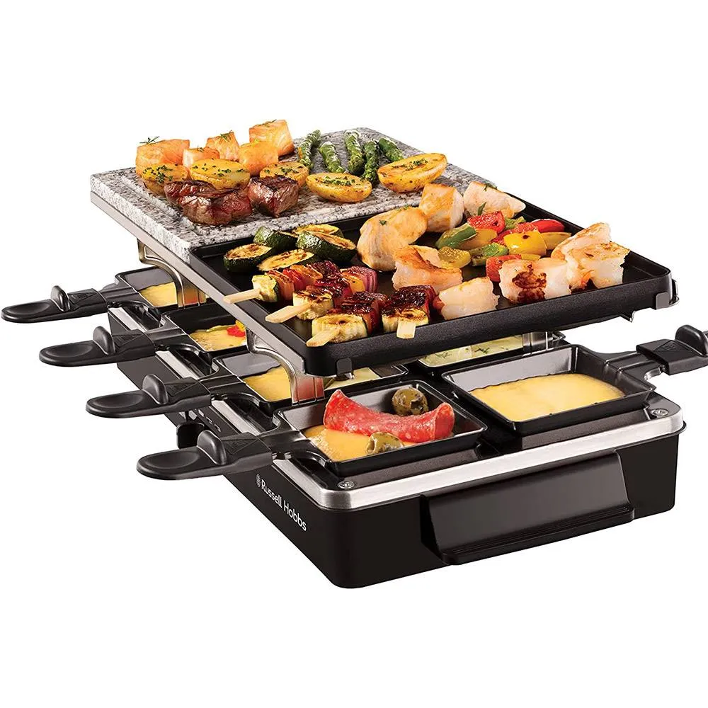 Grelhador Russell Hobbs Multi Raclette 3 em 1 1400W
