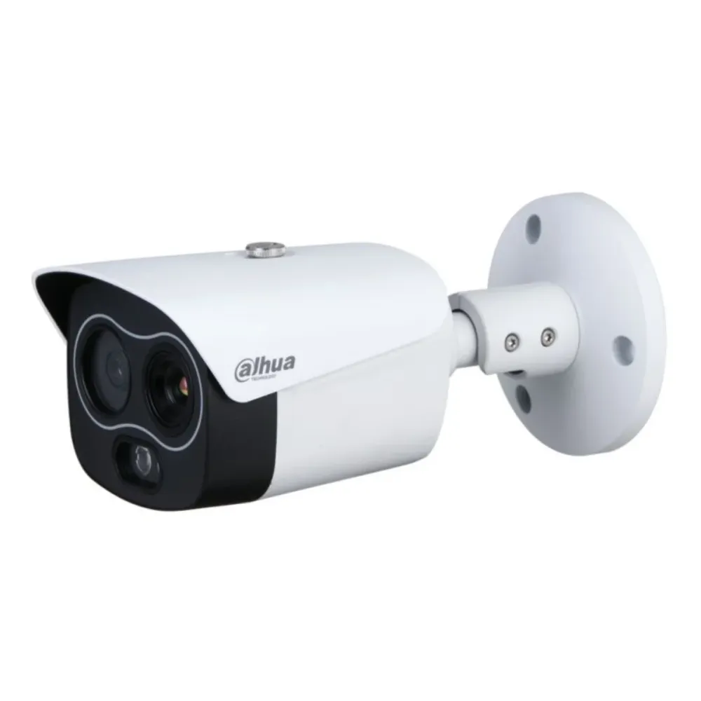 Câmara de Segurança IP Térmica Dahua Eureka Bullet PoE 12μm 4MP Exterior IP67 - TPC-BF1241-S8