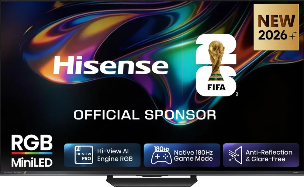 Televisão Hisense 85UR8S 85" RGB Mini LED UltraHD 4K VIDAA
