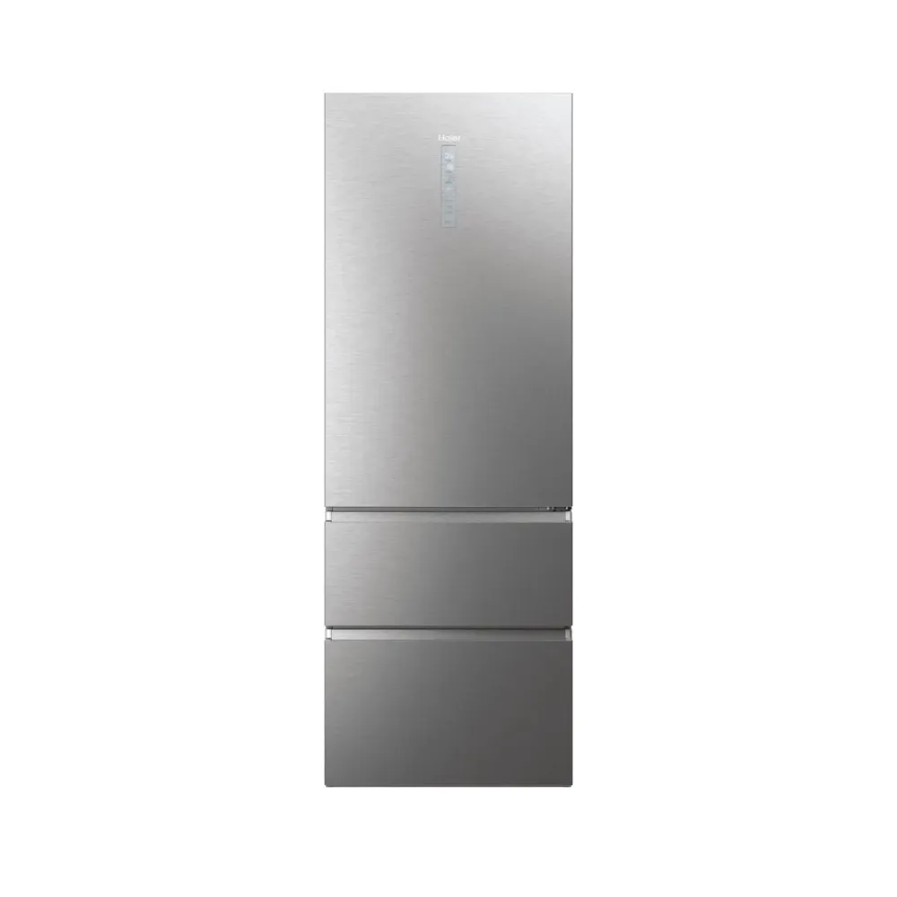 Frigorífico Combinado Haier 483L Cinzento - HTW7720ENMP