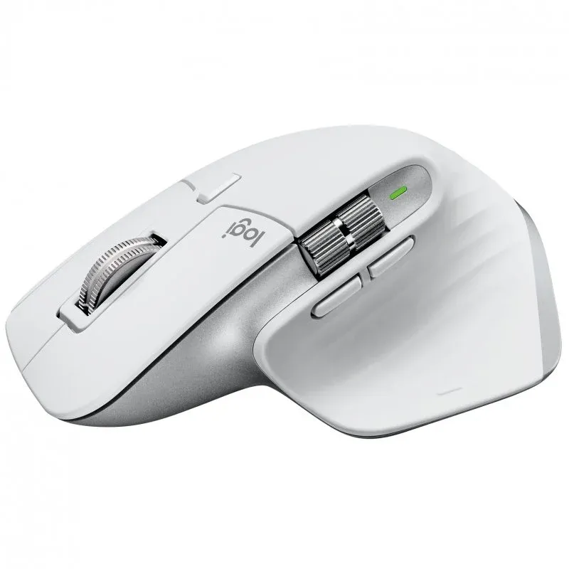 Logitech MX Master 3S para Mac Rato Sem Fios 8000DPI Cinzento Pálido