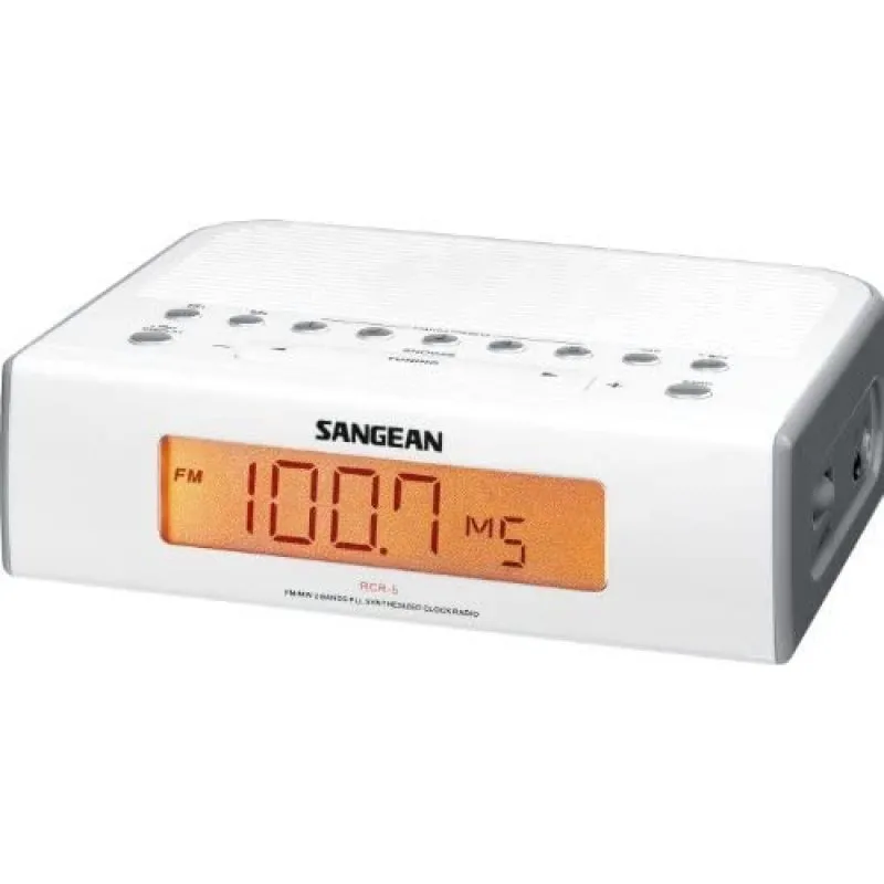 Sangean RCR-5 Rádio Digital Branco