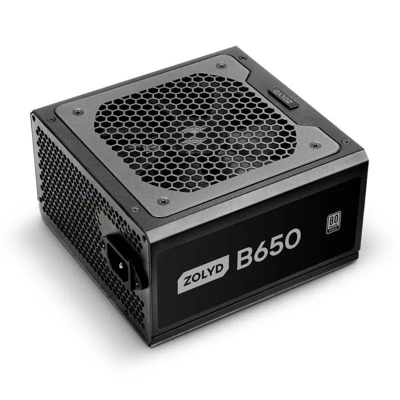 Fonte Alimentação Fonte de Alimentacao ZOLYD ZLDB650 650W 80 Plus Bronze ATX Ventilador 120 mm