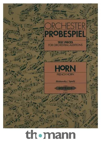 Edition Peters Orchester Probe Horn