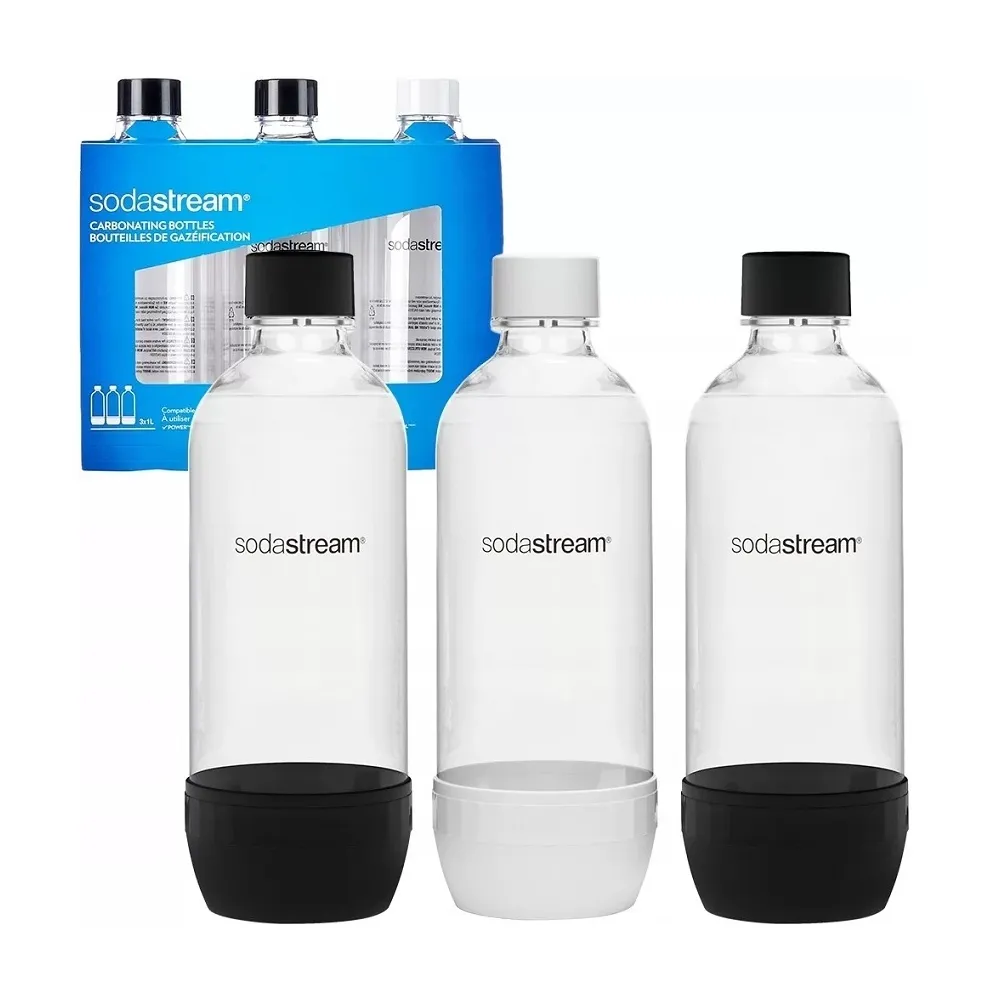 Pack 3x Garrafas de Carbonatação (1L) – SODASTREAM