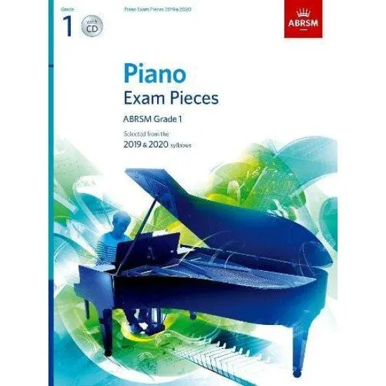 ABRSM LIVRO Piano Exam Pieces Grade 1 2019&2020 c/ CD