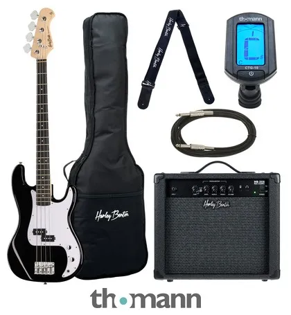 Harley Benton PB-20 BK Standard Series Pack