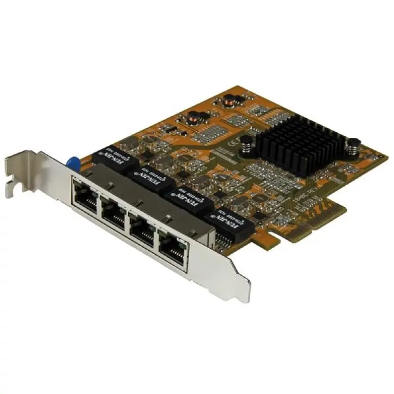 Placa de rede StarTech 4 portas GbE PCIe (ST1000SPEX43)
