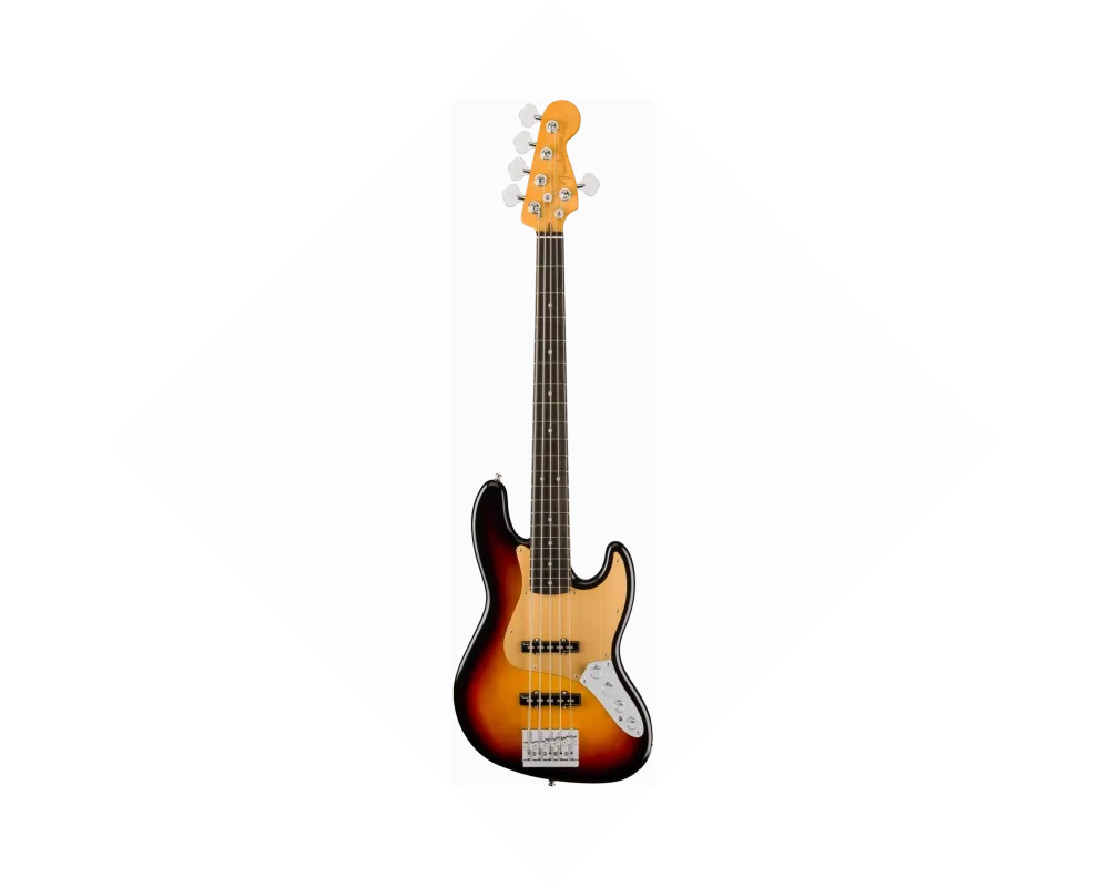 Fender American Ultra II Jazz Bass V Ebony Fingerboard Ultraburst