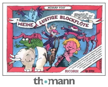 Ricordi Lustige Blockflöte 1 Deutsch