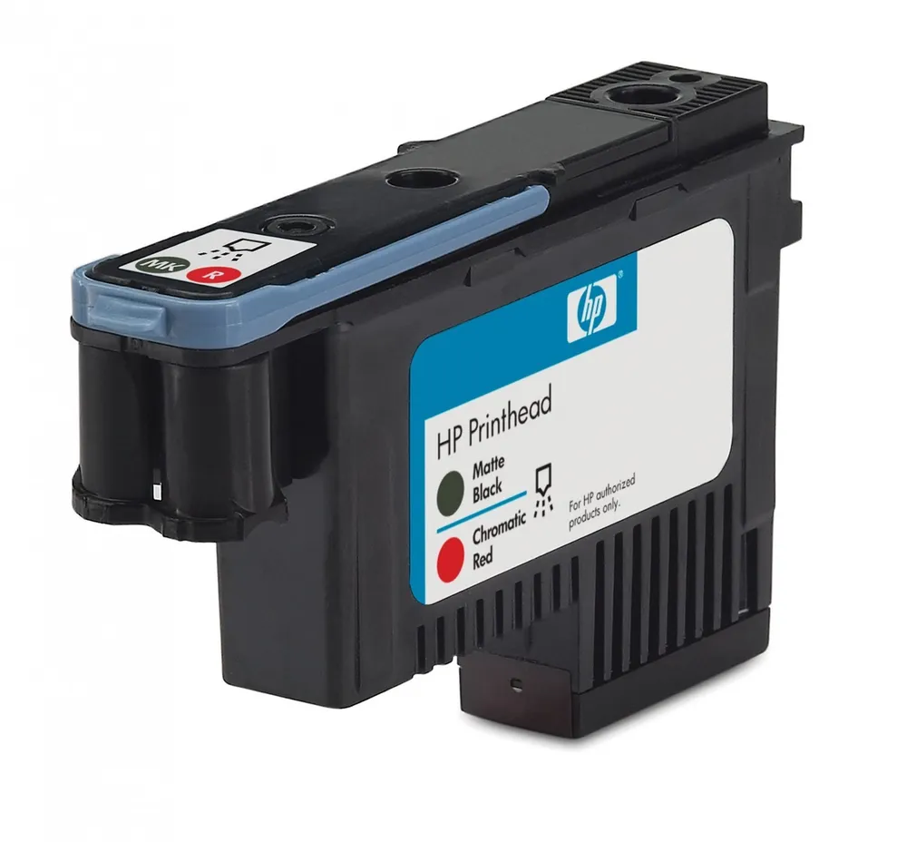 HP 73 Matte Black and Chromatic Red DesignJet Printhead CD949A