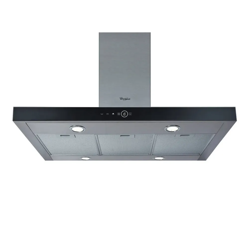 Chaminé de ilha Whirlpool AKR504IX/1 581m3/h Inox