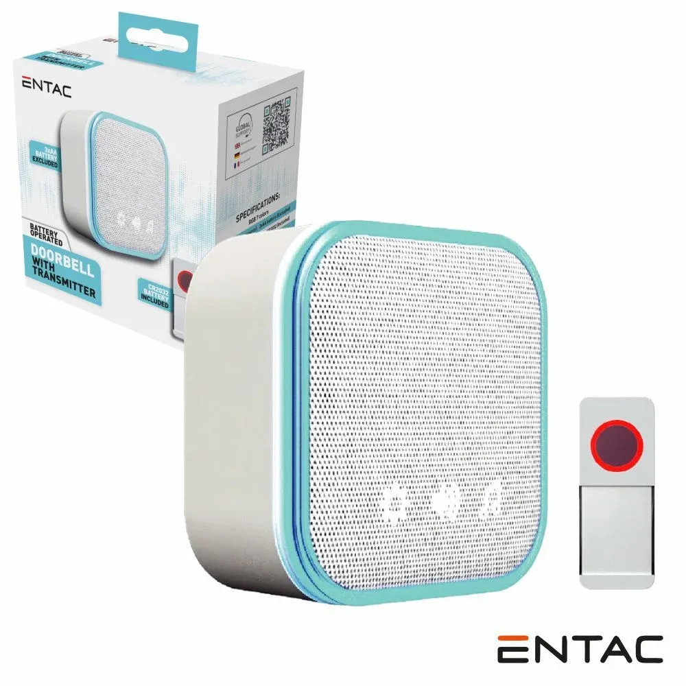 Campainha S/ Fios C/ 1 Receptor 230V 150m ENTAC
