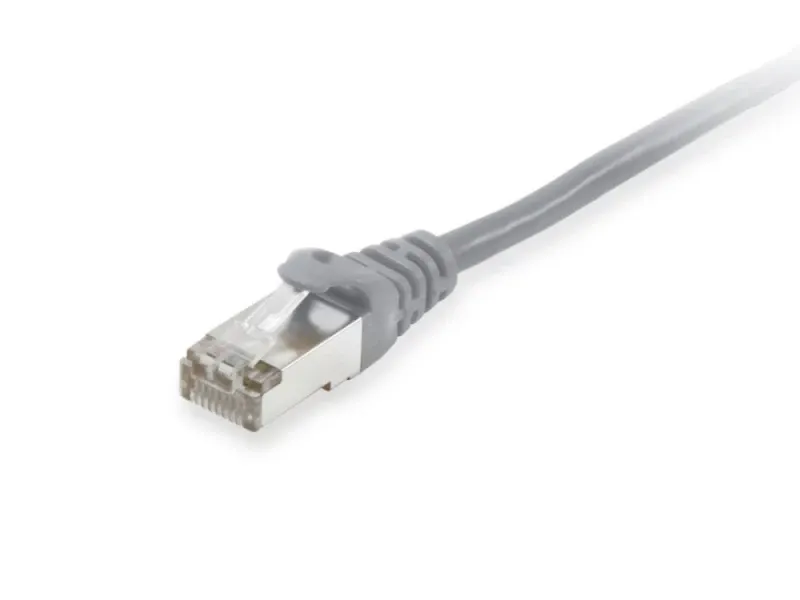 Chicote EQUIP CAT6A S/FTP CINZA 3m
