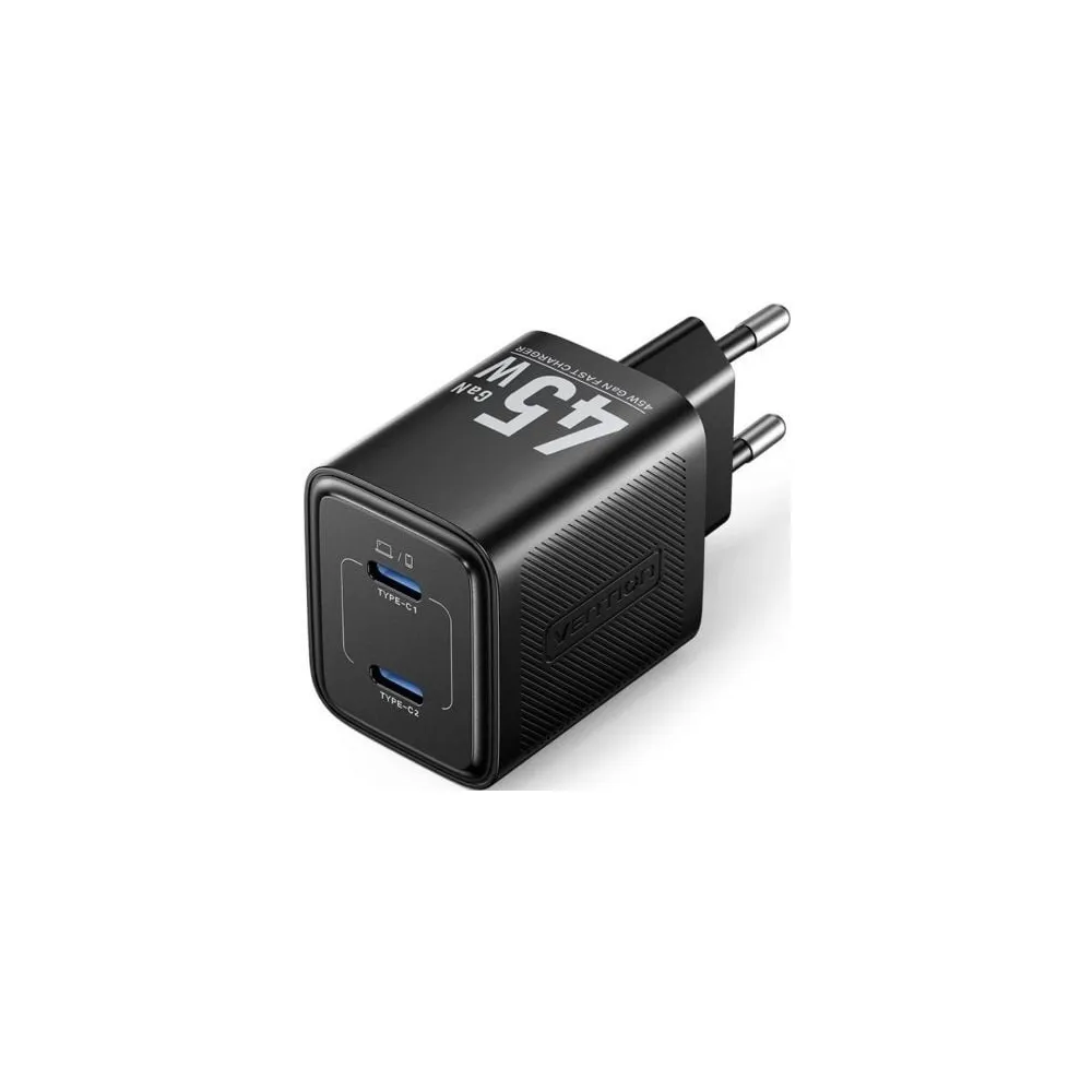 Vention Carregador de parede USB-C FEFB0-EU-45W