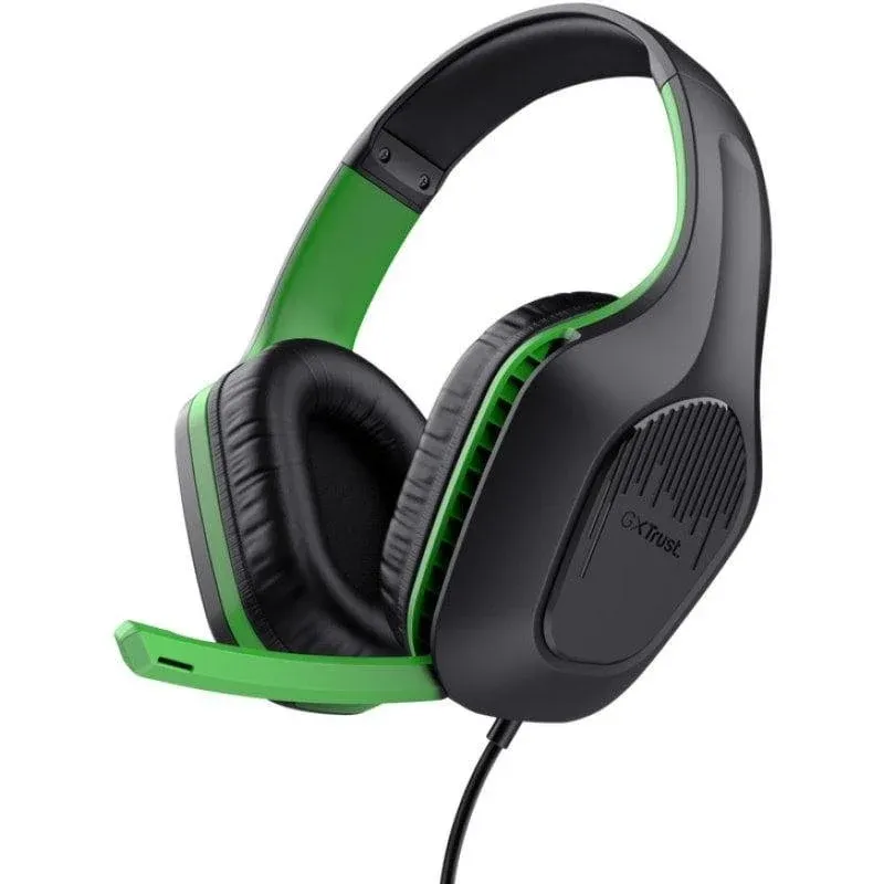 Trust GXT 415 Zirox Headset Gaming Jack 3.5 para PC/PS4/PS5/Xbox Series Verde