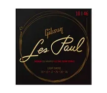 Jogo cordas guitarra elétrica Gibson SEG-LES Premium Light 010-046