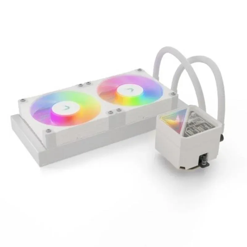 Refrigeração Líquida Valkyrie V240 Lite 240 mm 2 Ventoinhas ARGB Branco