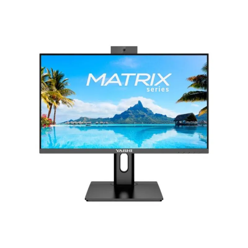Monitor YASHI YZ2493 24" FullHD 120Hz IPS 1ms Webcam Altifalantes Ajustável
