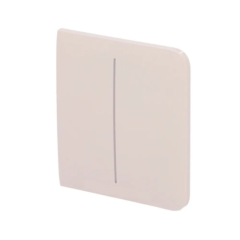 Painel Táctil Lateral Ajax para Interruptor de Luz Duplo Sidebutton Marfim - AJ-SIDEBUTTON-2G-IVO