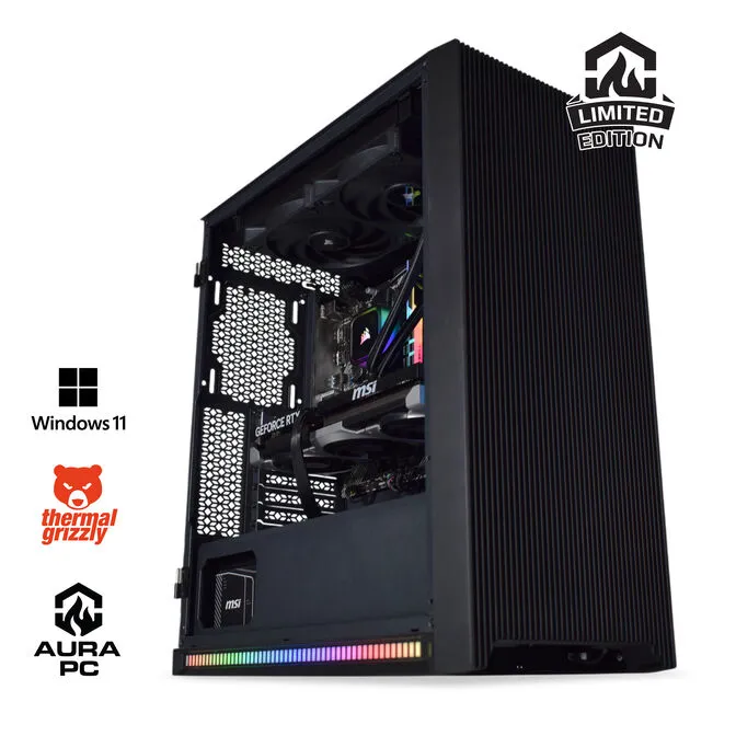 Computador AURA Limited-PC Ryzen 7 5700X 16GB DDR4 1TB RTX 5060 Ti 16GB WiFi W11