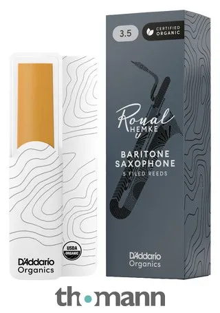 DAddario Woodwinds Hemke Baritone Saxophone 3.5