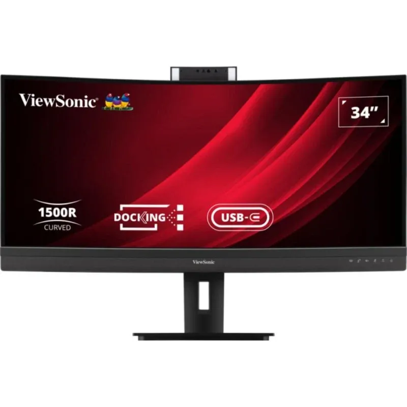 Monitor Viewsonic VG3457CV 34" UltraWide Quad HD 100Hz VA Curvo Webcam