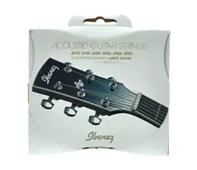 Jogo Cordas Guitarra Acústica Ibanez IACS6C Bronze 012-053
