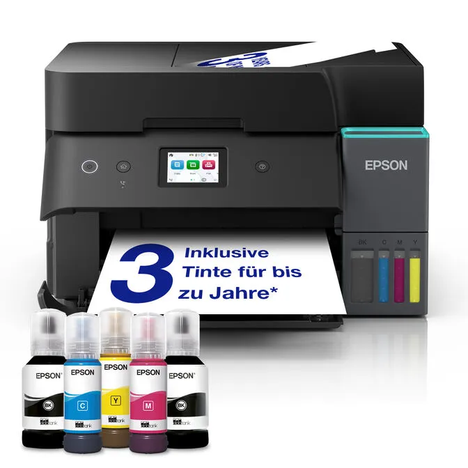 Impressora Multifunções a Jato de Tinta Epson EcoTank ET-4950 WiFi