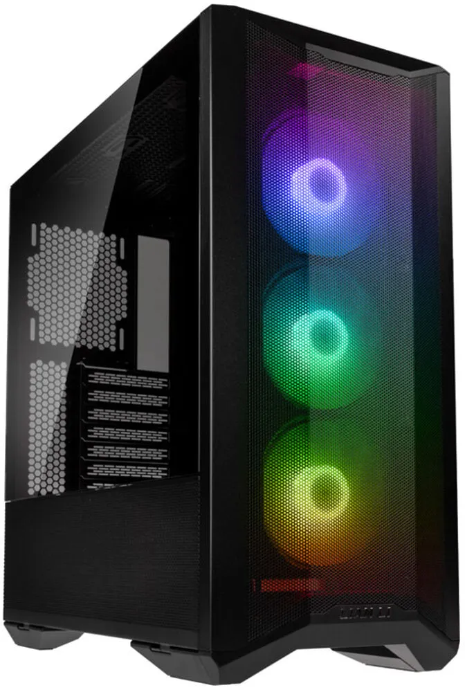 Caixa ATX Lian Li Lancool II Mesh C RGB Preta Vidro Temperado