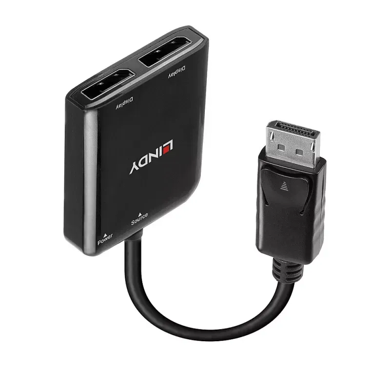 MINI DP AUF 2 PORT DISPLAYPORT 1.4