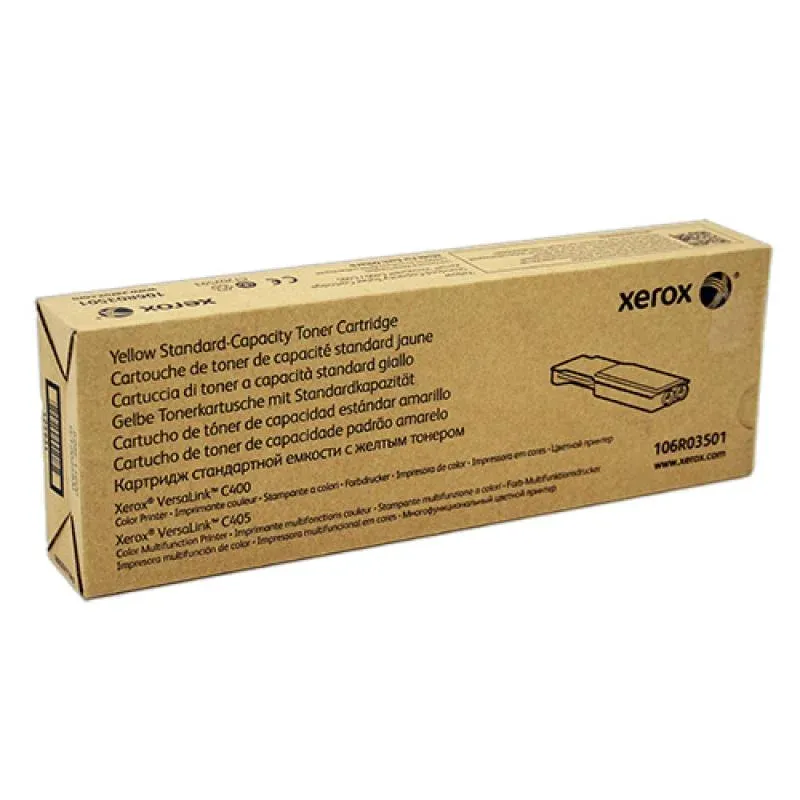 Toner Amarelo XEROX C400/C405 Capacidade Standard 2500Pág