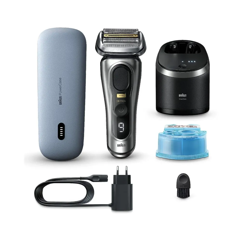 Máquina de Barbear Braun 9 Pro+ Preta