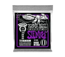 Jogo de Cordas para Guitarra Elétrica Ernie Ball Power Slinky 3120