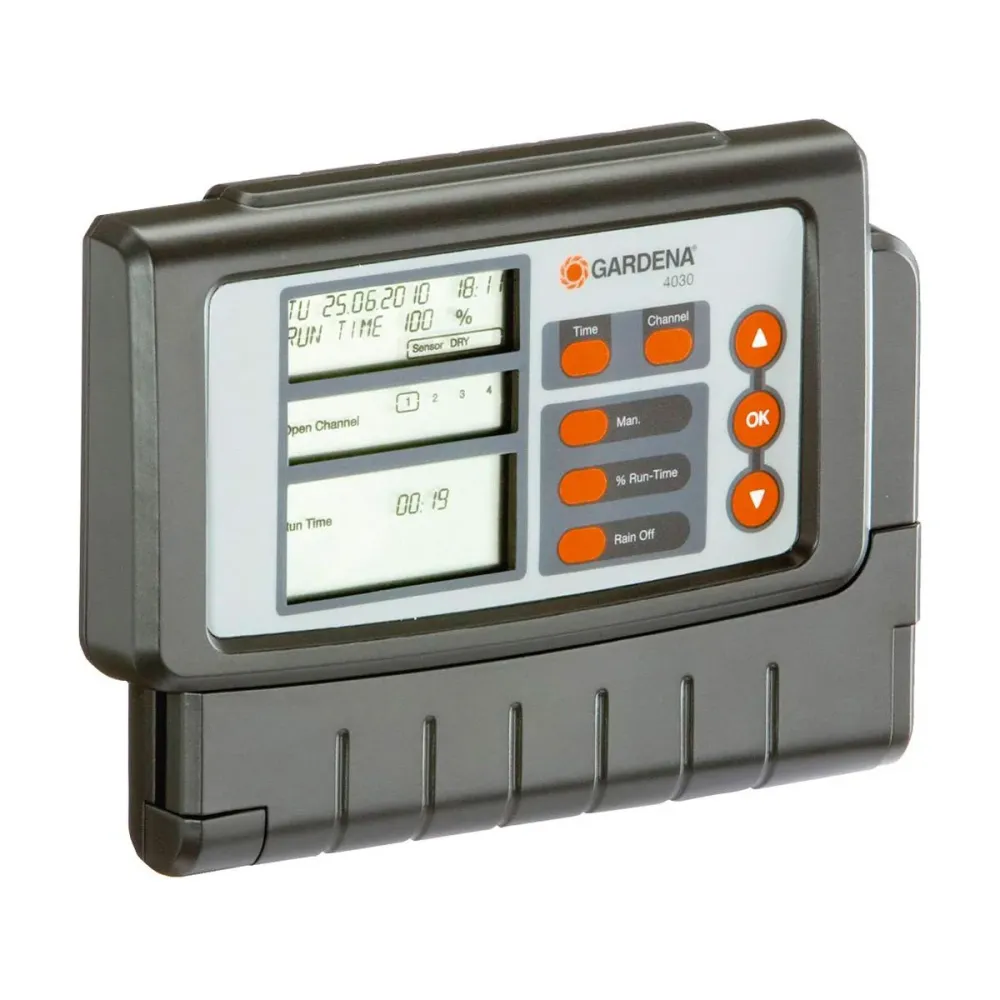 Controlador de Irrigação Clássico Gardena 4030 1283-20 Cinzento