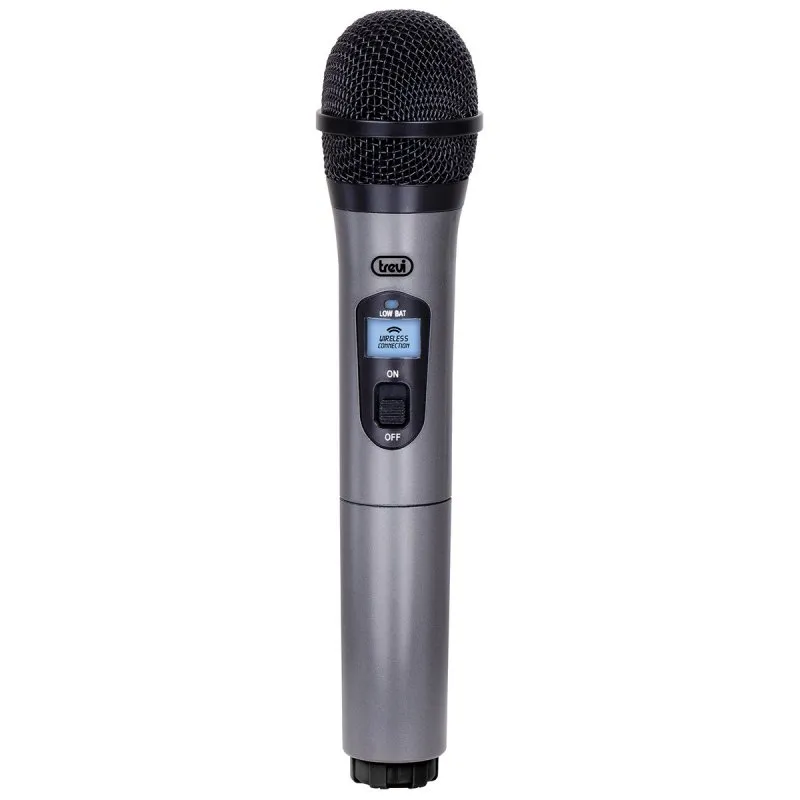 Trevi EM 401 R Microfone Sem Fios Preto