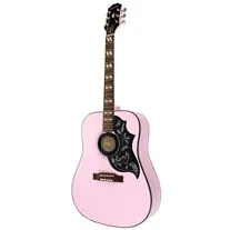 Epiphone Hummingbird Studio Pink
