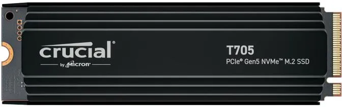 SSD Crucial T705 HS 2TB Gen5 M.2 NVMe 2280 (14500/12700MB/s)