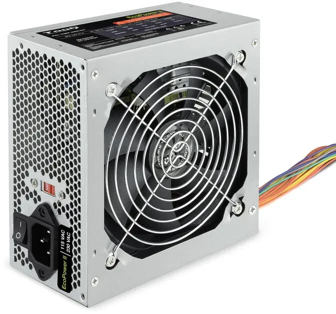 Fonte de Alimentação Tooq Ecopower II ATX 500W (S/Cabo Alim)