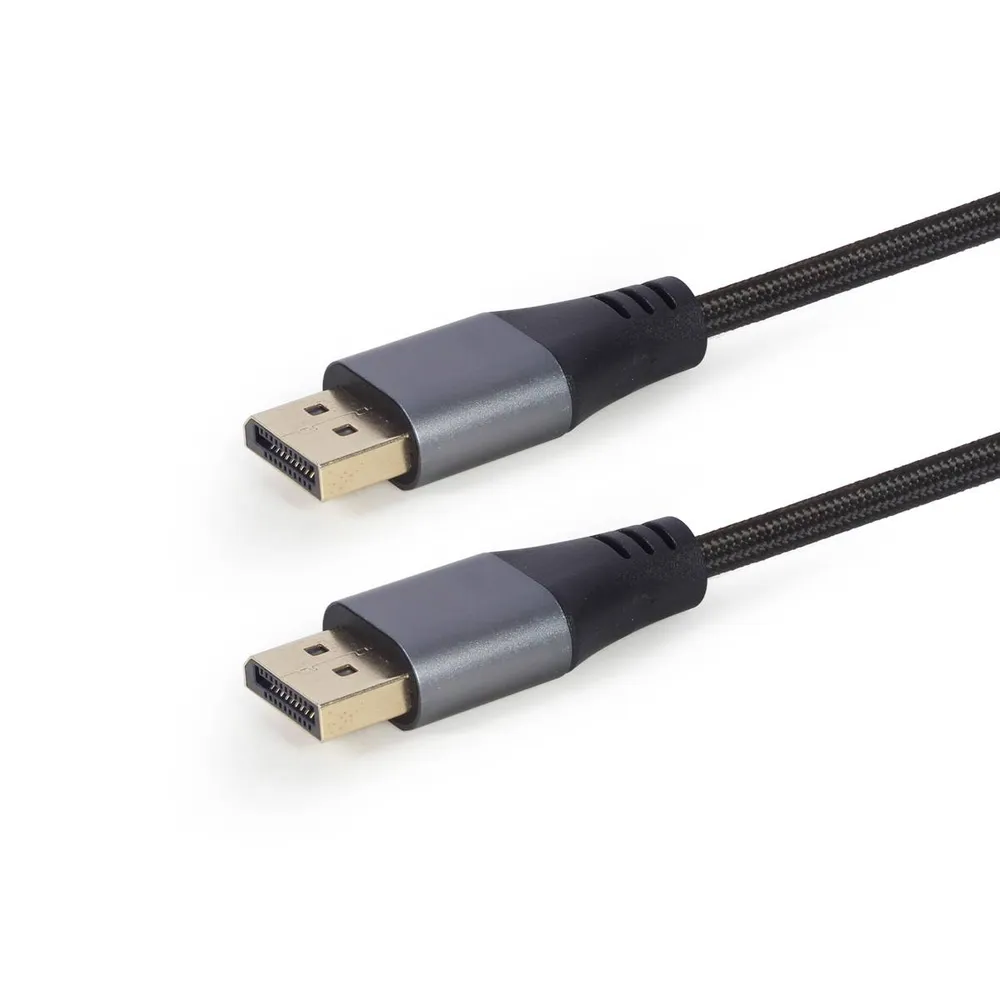 Cabo DisplayPort Gembird CC-DP8K-6 Premium M/M 8K Ultra HD 1.4 1.8m Preto