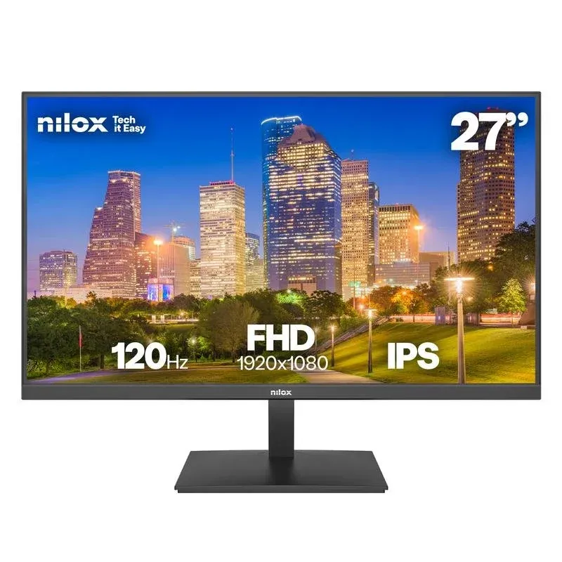 Monitor Nilox NXM27FHD1204 27" FullHD 120Hz IPS 4ms VESA HDMI DP