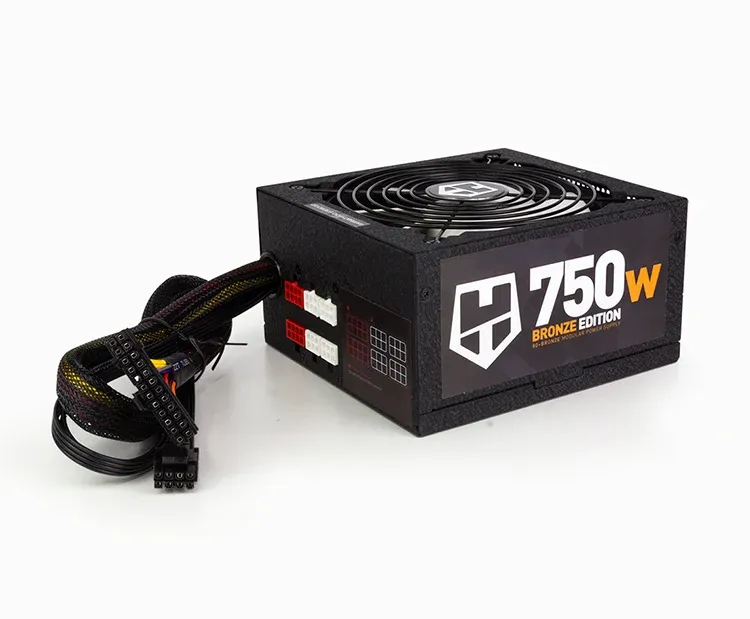 Fonte de Alimentação Nox Hummer 80+ Bronze 750W Semi Modular
