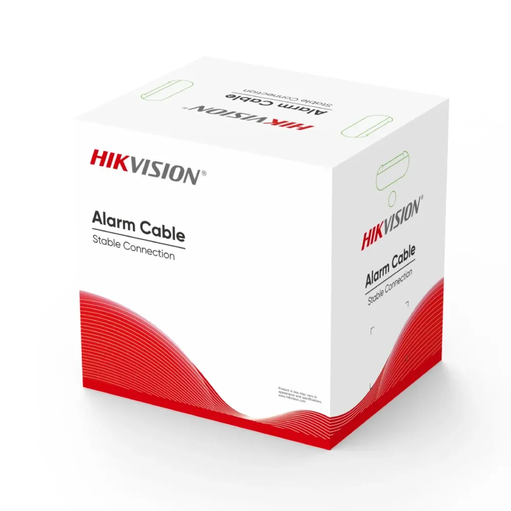 Cabo de Alarme Blindado Hikvision DS-1AC4APL1 LSZH 305m branco